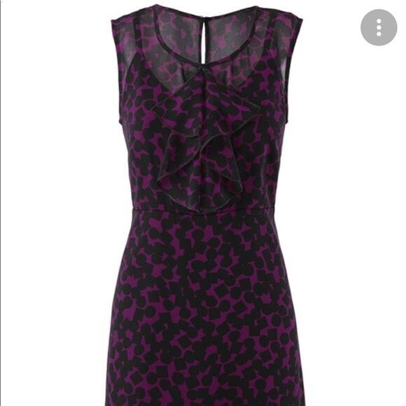 cabi Going Out Sugar Plum Geo Dress - Picture 5 of 8